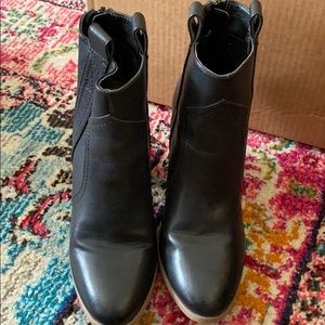 Black booties